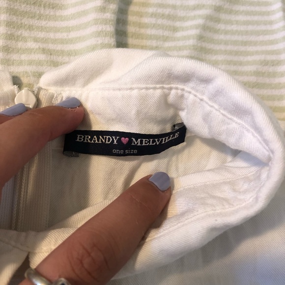 Brandy Melville Collared Shirt - Picture 2 of 2